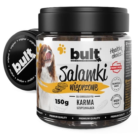 ⁨Bult Salamki wieprzowe dla psa 150g⁩ w sklepie Wasserman.eu
