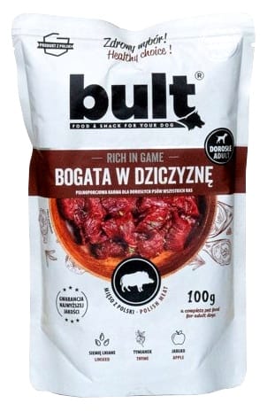 ⁨Bult Mielonka bogata w dziczyznę saszetka 100g⁩ w sklepie Wasserman.eu
