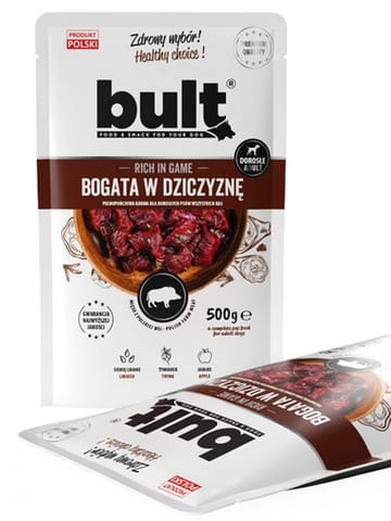 ⁨Bult Mielonka bogata w dziczyznę saszetka 500g⁩ w sklepie Wasserman.eu