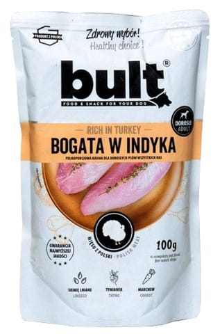 ⁨Bult Mielonka bogata w indyka saszetka 100g⁩ w sklepie Wasserman.eu