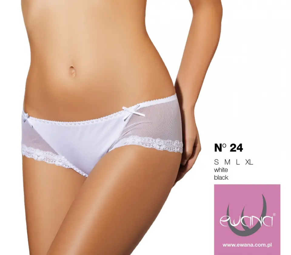 ⁨Shorty Olla 024 Biały (Rozmiar L)⁩ w sklepie Wasserman.eu