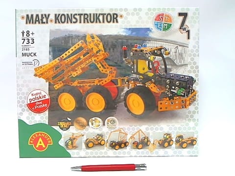 ⁨Mały Konstruktor – 7 w 1 Muck 2185 ALEXANDER p4⁩ w sklepie Wasserman.eu