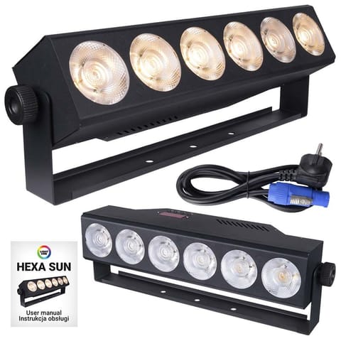 ⁨LIGHT4ME HEXA SUN strip LED heat bar WW⁩ at Wasserman.eu