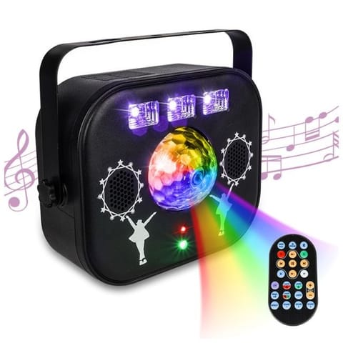 ⁨LIGHT4ME MULTIBOX multi-effect LED globe disco laser⁩ at Wasserman.eu