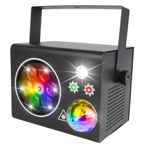 ⁨LIGHT4ME PARTY BOX V2 disco effect LED ball laser⁩ at Wasserman.eu