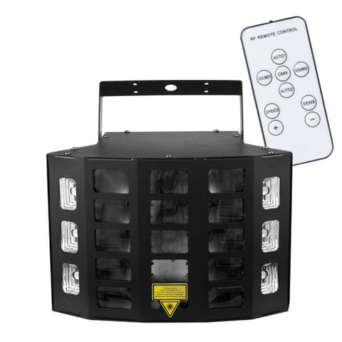 ⁨LIGHT4ME TURBO DERBY 4IN1 LED multi-effect light⁩ at Wasserman.eu