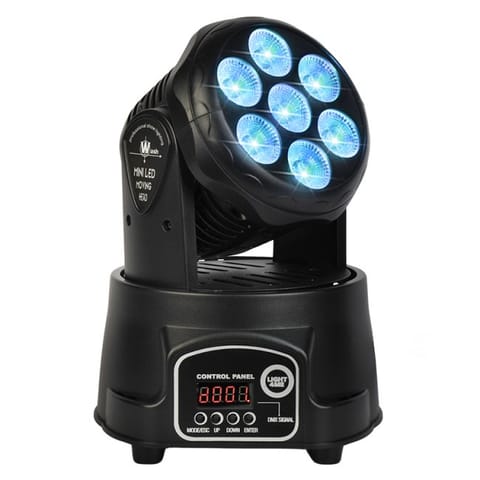 ⁨LIGHT4ME COMPACT PMH 7x8W LED wash moving head⁩ at Wasserman.eu