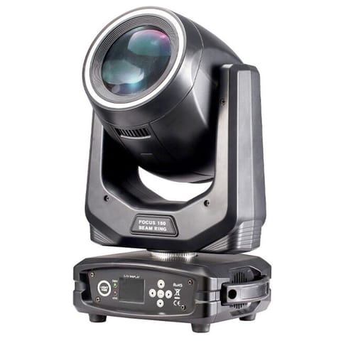 ⁨LIGHT4ME FOCUS 150 BEAM RING LED Moving Head⁩ at Wasserman.eu