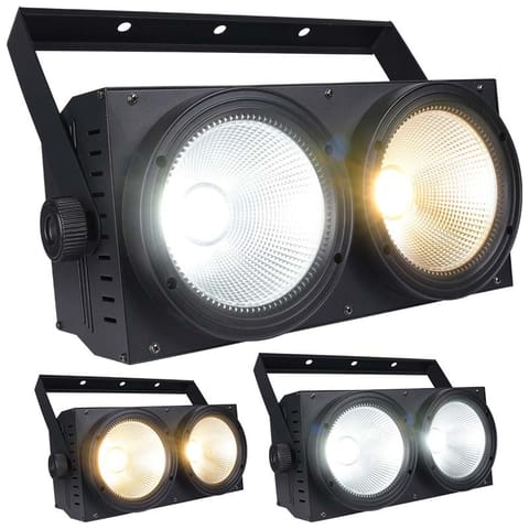 ⁨LIGHT4ME BLINDER LED 2x100W stage illuminator⁩ at Wasserman.eu