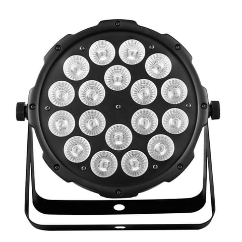 ⁨LIGHT4ME HEXO PAR 18x12W RGBWA-UV spotlight scenic⁩ at Wasserman.eu