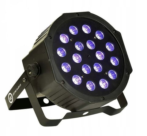 ⁨LIGHT4ME LED PAR 18x3W UV reflektor ultrafioletowy⁩ w sklepie Wasserman.eu