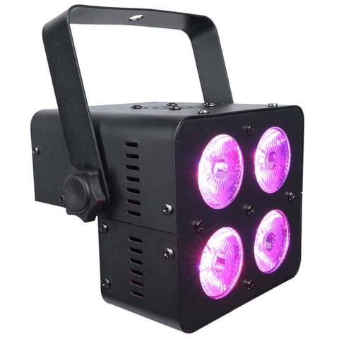 ⁨LIGHT4ME QUADRO PAR 4x15W RGBW Stage Spotlight⁩ at Wasserman.eu