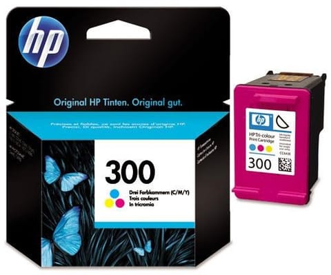 ⁨HP 300 TRI-COLOR ORIGINAL INK/EN/PL/HU/CZ/SL CARTRIDGE⁩ at Wasserman.eu