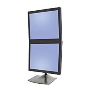 ⁨Ergotron DS100 SERIE 2X LCD FREESTAND/BLACK 28IN VERTICAL HIGHT 2 CLAM⁩ w sklepie Wasserman.eu