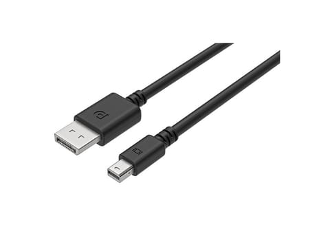 ⁨HTC 99H20526-00 DisplayPort cable 1 m Mini DisplayPort Black⁩ at Wasserman.eu