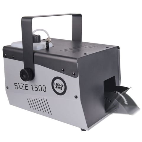 ⁨LIGHT4ME FAZE 1500 hazer pilo fog smoke generator⁩ at Wasserman.eu