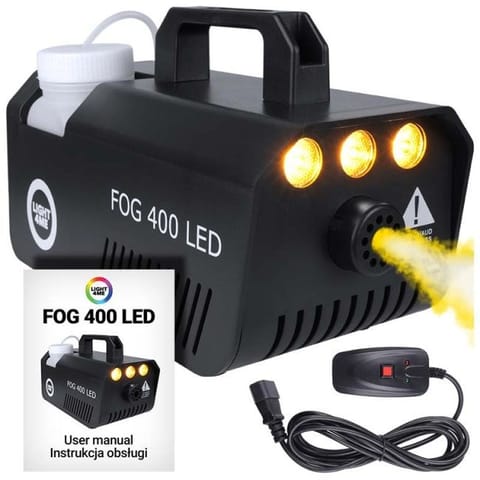 ⁨LIGHT4ME FOG 400 LED Smoke Generator for DJ Small⁩ at Wasserman.eu