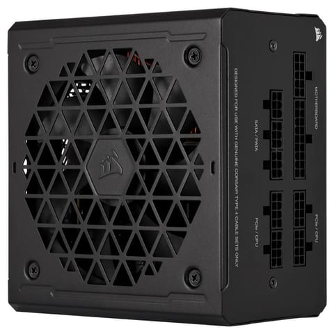 ⁨Corsair RM650 power supply unit 650 W 24-pin ATX ATX Black⁩ at Wasserman.eu