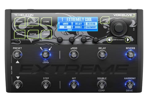 TC-Helicon Voice Live 3 extreme - guitar-vocal multieffect at Wasserman.eu