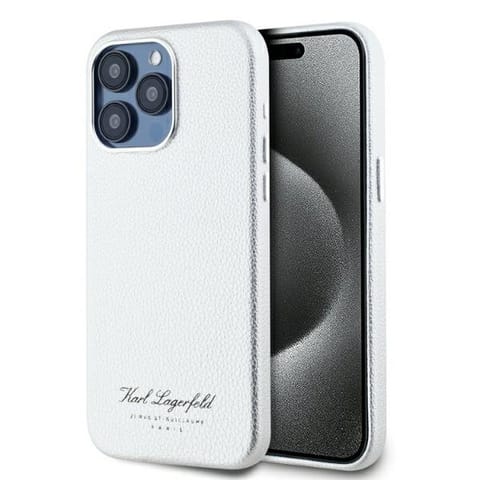 ⁨Karl Lagerfeld KLHCP16LPGWCMKHG iPhone 16 Pro 6,3" hardcase szary/grey hotel RSG⁩ w sklepie Wasserman.eu