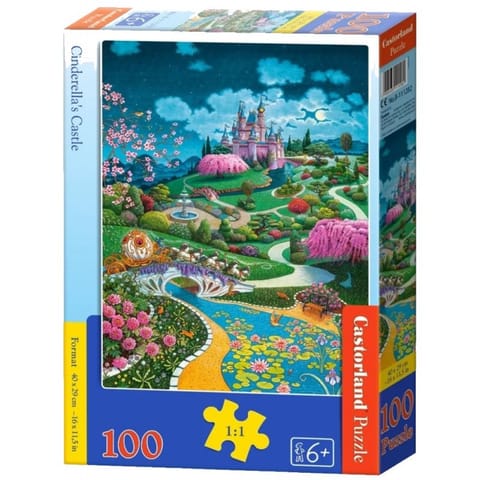 Puzzle 100 cinderella s castle w sklepie Wasserman.eu