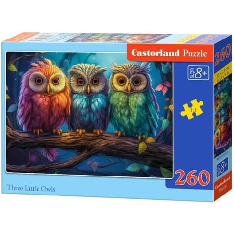 ⁨Puzzle 260 el three little owl⁩ w sklepie Wasserman.eu