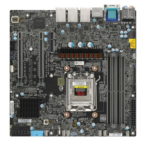 ⁨Supermicro MBD-H13SAE-MF AMD B650 Socket AM5 micro ATX⁩ at Wasserman.eu