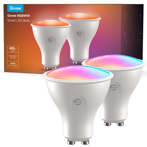 ⁨GOVEE H600D GU10 WIFI & BLE RGBWW BULB 400 LM (2PACK)⁩ w sklepie Wasserman.eu