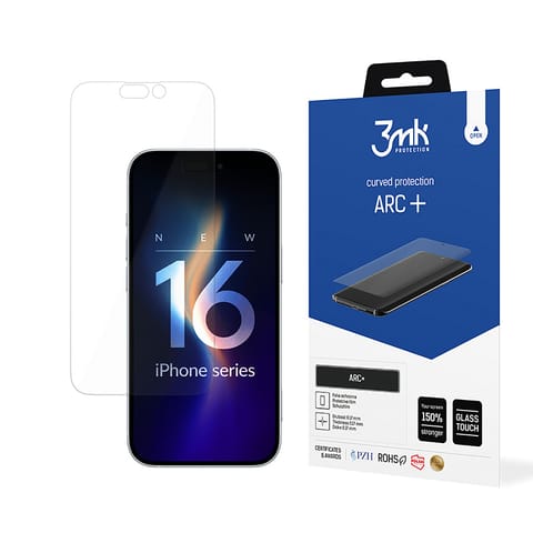 3mk ARC+ - Folia ochronna do iPhone 16 w sklepie Wasserman.eu