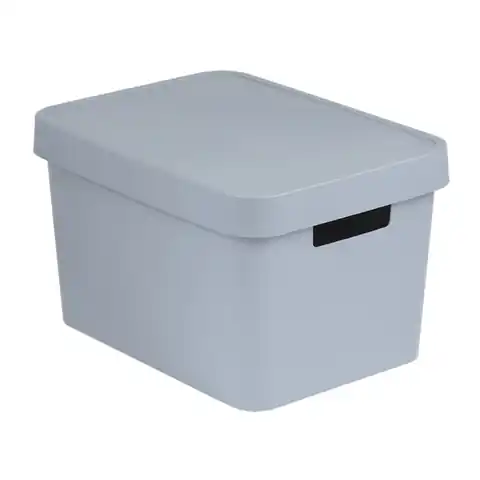 ⁨Container with lid Curver Infinity 17L grey⁩ at Wasserman.eu