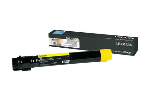 ⁨Lexmark C950X2YG toner cartridge 1 pc(s) Original Yellow⁩ at Wasserman.eu
