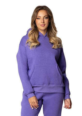 ⁨Bluza DK-K-B6 FIOLET BAWEŁNA GRUBA (kolor fiolet, rozmiar 2xl)⁩ w sklepie Wasserman.eu