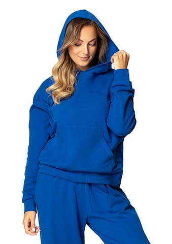 ⁨Bluza DK-K-B8 BŁĘKIT BAWEŁNA (kolor błękit, rozmiar S)⁩ w sklepie Wasserman.eu