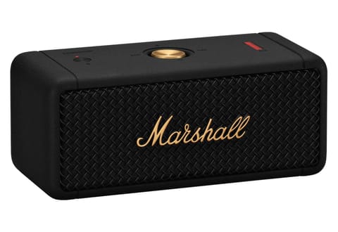 ⁨Marshall Emberton II Black & Brass - BT loudspeaker⁩ at Wasserman.eu