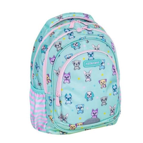 ⁨Plecak dwukomorowy Astrabag Puppie's World AB330⁩ w sklepie Wasserman.eu