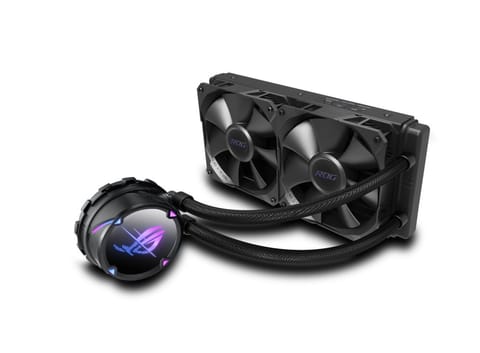 ⁨Liquid cooling Asus ROG Strix LC II 240 (90RC00E0-M0UAY1) Black⁩ at Wasserman.eu