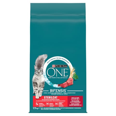 ⁨PURINA ONE Sterilcat Wołowina 9,75kg⁩ w sklepie Wasserman.eu