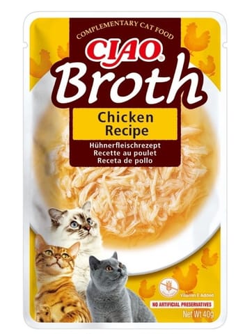 ⁨INABA Ciao Broth Chicken - cat treats - 40g⁩ at Wasserman.eu