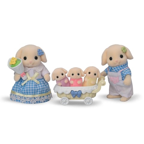 ⁨Sylvanian Families Rodzina królików Flora Rabbit Family 5735 p6⁩ w sklepie Wasserman.eu