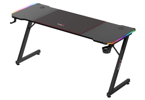 ⁨Huzaro Hero 4.8 RGB - gaming desk⁩ at Wasserman.eu