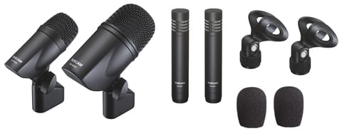 ⁨Tascam TM-DRUMS microphone Black Microphone set⁩ at Wasserman.eu