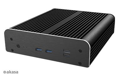 ⁨Akasa Newton TN UCFF Chassis (Intel NUC), OEM - Black⁩ at Wasserman.eu