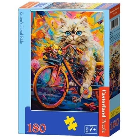 ⁨Puzzle 180 el. kitten s ride⁩ w sklepie Wasserman.eu