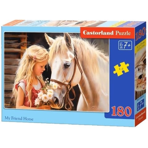 ⁨Puzzle 180 el. my friend horse⁩ w sklepie Wasserman.eu