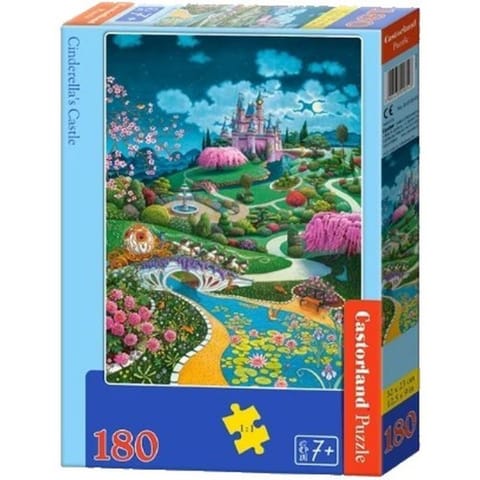 ⁨Puzzle 180 el. cinder. castle⁩ w sklepie Wasserman.eu