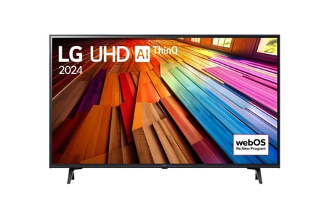 ⁨LG 43UT80003LA TV 109.2 cm (43") 4K Ultra HD Smart TV Wi-Fi Blue⁩ at Wasserman.eu