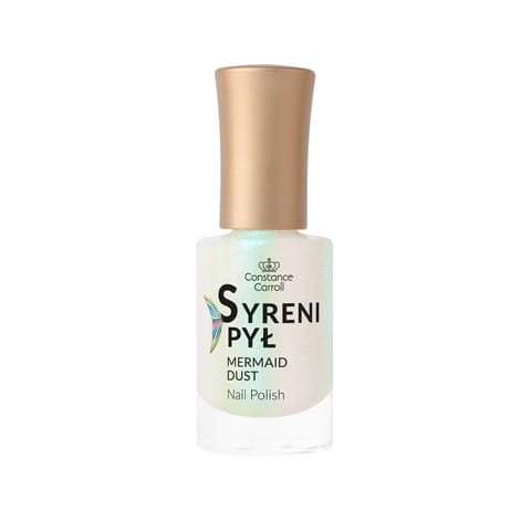 Constance Carroll Nail Polish Mermaid Dust 04 - Shining Green 10 ml w sklepie Wasserman.eu