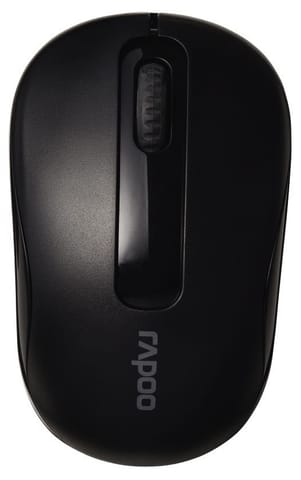 MOUSE OPTICAL WIRELESS M10PLUS BLACK at Wasserman.eu