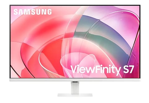 ⁨Monitor SAMSUNG LS32D701EAUXEN (32" /TFT IPS /3840 x 2160 /Biały)⁩ w sklepie Wasserman.eu