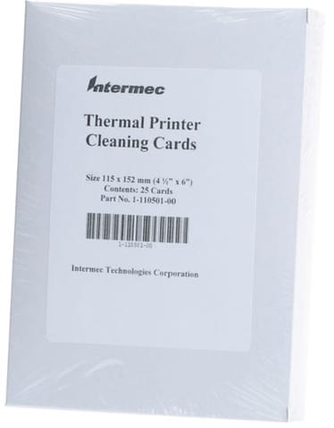 ⁨Cleaning card for 4´ wide Industrial Printers, 25 cards per carton⁩ w sklepie Wasserman.eu